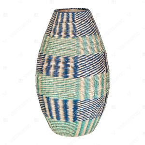 Jarrón floral Vietrustic Green Vibe, jarrón de hierba marina para decoración de mesa, jarrón para plantas - Product Image 3