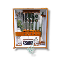 BALAJI INDIA(BI) Orsat 5, Aparato de Análisis de Gases con Pipeta, 220V 50Hz, Electrónico, OEM, 1 Año de Garantía, Prueba de Oxígeno