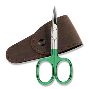 Tijeras de belleza multiusos para uñas y uñas de los pies Tijera de manicura ligera más vendida con bolsa de cuero Pu - Product Image 2