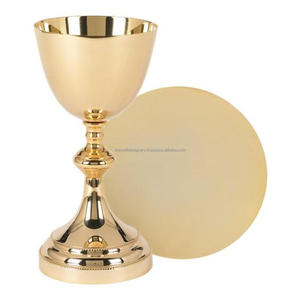 Super vente Royal élégant église père gobelet table de célébration verre à vin calice tasse décorative en laiton calice vente - Product Image 1