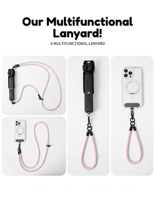 Pocket Action Camera Adjustable Neck/Shoulder Strap <b>Lanyard</b> with Hook and Quick Release for Handheld Use - Product Image 6