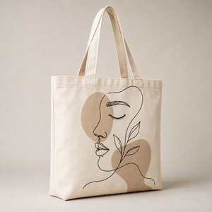 Coastal Ocean Printed <b>Jute</b> Canvas Tote <b>Bag</b> Eco Friendly <b>Large</b> Capacity Women Shoulder Handbag Reusable Marine Life Shopping - Product Image 1