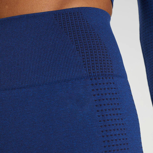 Custom <b>Women</b> Yoga <b>Shorts</b> High Waist Stretch Fabric Gym Fitness Workout <b>Shorts</b> Seamless Design OEM Manufacturer Supplier - Product Image 5