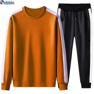 ชุดกีฬาแฟชั่นสุดฮิต ชุดออกกำลังกายผู้ชาย เสื้อคอกลม กางเกงวอร์มขายาว ชุดเซ็ตสองชิ้น เสื้อพูลโอเวอร์ ชุดวิ่งออกกำลังกาย - Product Image 2