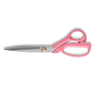 Ciseaux de tailleur professionnels, à main, en acier inoxydable, robustes, de couleur rose, pour la couture à domicile, l'artisanat, le quilting - Product Image 4