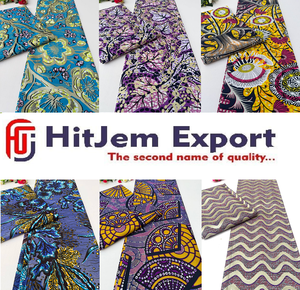 Tissu en coton Ankara imprimé wax africain de qualité supérieure, textile pour vêtements traditionnels sur mesure, fabricant et fournisseur en gros OEM ODM - Product Image 1