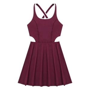 Uniforme de Tenis de Entrenamiento con Falda Pantalón y Top de Estilo Quick Motion, de Tela Elástica para un Rendimiento Ágil en la Cancha, con Sensación Suave al Tacto para Jugadores - Product Image 1