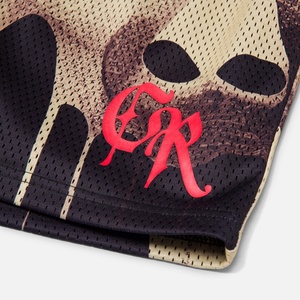 Short en maille personnalisé avec cordon de serrage à la taille, sérigraphie sublimée, short en maille avec logo, séchage rapide, nouvel arrivage - Product Image 4