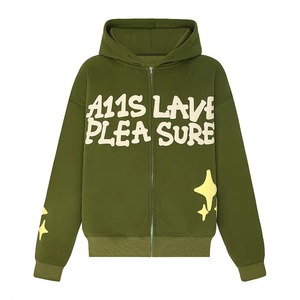 Sudaderas con capucha para hombre, diseño personalizado, hechas de algodón y poliéster, ligeras y de alta calidad. - Product Image 3