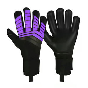 Guantes de Portero Profesionales Transpirables y Resistentes al Viento, de Goma, para Entrenamiento y Competición de Fútbol, con Protección Antideslizante para los Dedos - Product Image 3