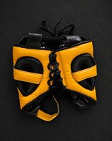 Nouvel ensemble de gants de boxe personnalisables « No Boxing No Life » pour l'entraînement et le sparring, en cuir véritable de haute qualité, avec protections de tête et de zone inguinale à lacets.