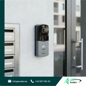 Sudex DC05 PIR Motion Detection Video Doorbell System 1080P WiFi Smart Tuya WDR <b>Camera</b> Waterproof <b>Wired</b> Intercom for Villa - Product Image 1