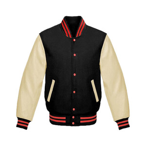 Factory Wholesale Custom Varsity <b>Jacket</b> OEM Design Breathable Windproof OEM Custom High Quality Men Embroidery <b>Patch</b> - Product Image 1