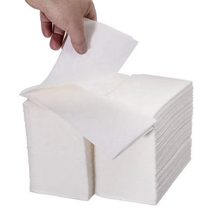 Biodegradable Virgin Wood <b>Pulp</b> 4 Ply Absorbent Disposable Cocktail Napkins EcoTurtles Brand Box/Poly Pack - Product Image 3