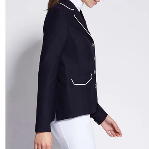 เสื้อแจ็คเก็ตขี่ม้าสำหรับผู้หญิง ออกแบบโลโก้ได้ตามต้องการ วัสดุโพลีเอสเตอร์/คอตตอน ขนาด 50x20x40 ซม. สำหรับงานแสดง - Product Image 3