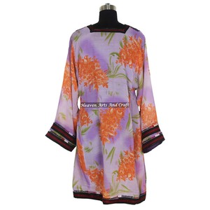 Vestido Kuchi Balochi Vintage Hecho a Mano BDR074, Estilo Bohemio, de Proveedor Indio, Bordado a Mano, Estilo Banjara - Product Image 2