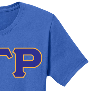 Camiseta Bordada con las 3 Letras Griegas de Sigma Gamma Rho para Mujer, Camiseta Personalizada de Hermandad Griega, Ropa Casual Universitaria, Moda al por Mayor - Product Image 4