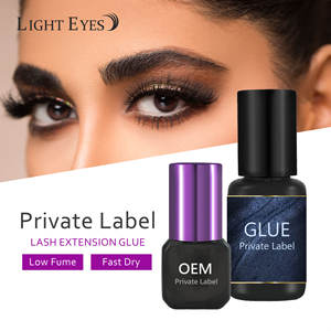 Colle pour extensions de cils de qualité professionnelle, séchage rapide, tenue forte, adhésif pour cils, marque privée OEM pour les artistes en extensions de cils - Product Image 2