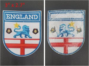 Parche Bordado Termoadhesivo con la Bandera de Inglaterra, Aplicación Táctica de Banderas Nacionales - Product Image 3