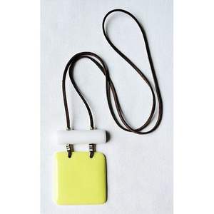 Collier en résine et bois fait main avec cristaux pour femmes RR ENTERPRISES Inde - Product Image 2