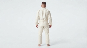 Men Martial Arts Training Sportswear Comfortable <b>Jacket</b> And Long Pants Uniform Set - Product Image 5