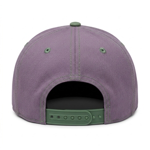 หมวกแก๊ปแบบ Snapback 6 แผง ปีกแบน พรีเมียมสั่งทำพิเศษ ผ้าแคนวาสเจาะรูด้วยเลเซอร์ ปักลาย 3 มิติ สำหรับทุกเพศทุกวัย ทุกฤดูกาล รับผลิตแบบ OEM ขั้นต่ำน้อย - Product Image 4
