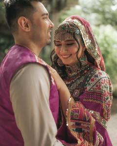 ชุดเดรสงานแต่งงานแบบอัฟกานิสถานสไตล์วินเทจสมัยใหม่ คูชี ซัลวาร์ คามีซ ผ้าลูกไม้ปักมือ ผ้าไหมจอร์เจตต์ สำหรับงานปาร์ตี้ ทรงเข้ารูปสำหรับผู้หญิง - Product Image 6