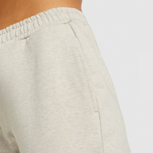 Pantalon de survêtement en coton uni grande taille pour femme – Style hip-hop taille haute, respirant et confortable pour l'hiver - Product Image 4