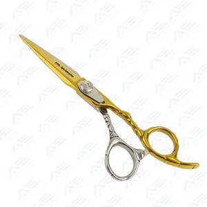 กรรไกรช่างตัดผมสแตนเลสคมเครื่องมือความงามเครื่องมือดูแลความงามกรรไกรตัดตรงขอบแบบมืออาชีพ - Product Image 5