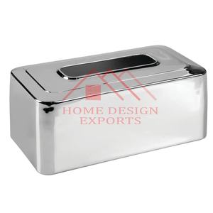 Caja de pañuelos de almacenamiento de baño de último diseño para decoración del hogar superventas caja de pañuelos de forma Rectangular cubierta para Baño - Product Image 2