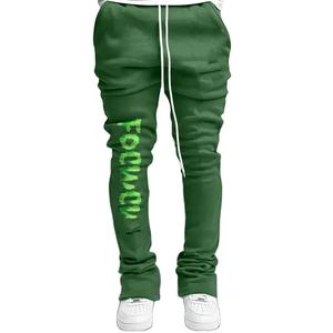 กางเกงสแต็กขายาวอุกลำลองใส่ได้ทั้งชายและหญิง - Product Image 1