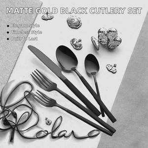 Ensemble de couverts de banquet haut de gamme, conçu pour les grands événements et les repas familiaux paisibles, assurant une utilisation cohérente des repas - Product Image 4