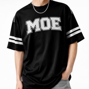 Jersey de Fútbol Americano Unisex Personalizado con MOQ Bajo, Estilo Urbano, Corte Holgado, Manga Corta, Personalización OEM, Marca Privada, Venta al Por Mayor en EE. UU. - Product Image 4