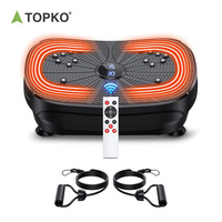 Plataforma Vibratoria de Alta Calidad TOPKO para Ejercicio de Cuerpo Completo, Máquina de Ejercicio para Gimnasio en Casa