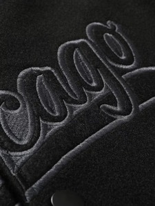 Manufacturer High Quality Embroidery Patch <b>Men</b> College Leather Sleeves Custom Logo Baseball <b>Bomber</b> Letterman Varsity <b>Jacket</b> - Product Image 4