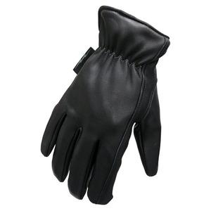 Premium Black Genuine Leather <b>Gloves</b> for Men and Women Soft Lining Winter <b>Warm</b> Hand <b>Gloves</b> with Elastic Wrist - Product Image 1