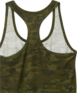 Camiseta sin mangas para mujer, personalizada al por mayor, moderna, informal, para fitness y gimnasio, con logo, tallas grandes, para culturismo - Product Image 4