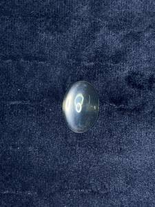Pierre de lune verte naturelle de forme ovale, cabochon - Product Image 4