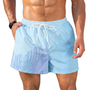 Shorts de bain cargo décontractés pour hommes, séchage rapide, nouvelle collection, respirants, 100 % polyester - Product Image 5