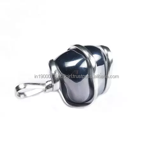 Colgante de Piedra Natural de Ágata y Cuarzo Rosa, Ecológico, Tallado y Envuelto en Alambre, Collar con Colgante de Piedra Preciosa - Product Image 2