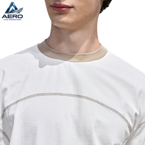 Chemises à manches longues pour hommes très demandées, chemises élégantes à coupe ajustée en blanc, vêtements décontractés pour l'extérieur, t-shirts pour hommes - Product Image 4