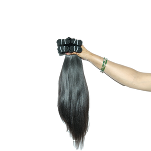 100% naturel noir couleur cuticule aligné vague profonde indien femmes en gros traitées extensions de cheveux humains fabricants directs - Product Image 1