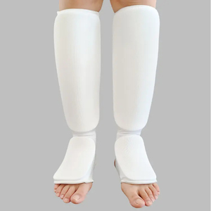Wholesale Different Colors Shin Guard Shin Pad <b>Socks</b> Leg, Wide Calf Compression <b>Socks</b>, Calf Premium Leather Boxing Shin Guards - Product Image 3