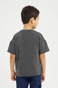 เสื้อยืดเด็กทรงโอเวอร์ไซส์คุณภาพสูงปี 2026 แบบไหล่ตก สไตล์สตรีทแวร์ ผ้าฝ้าย เสื้อยืดสั่งทำทรงบ็อกซี่ ครอป เสื้อยืดเด็กผู้ชาย - Product Image 6