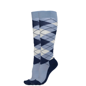 Long <b>Knee</b> <b>High</b> Length Long Sports Socks <b>High</b> Durable Material Made <b>Knee</b> <b>High</b> Compression Horse Riding Socks with OEM ODM - Product Image 1