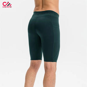 High Quality Custom Logo Compression <b>Gymnastics</b> <b>Shorts</b> Performance-Focused Casual Solid Pattern Clothing for Gym Wear - Product Image 6