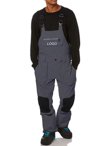 Pantalon de travail antistatique réfléchissant personnalisable avec logo, salopette en polyester FR haute visibilité, respirante et imperméable - Product Image 3