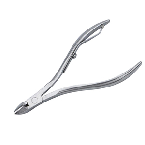 Pince à cuticules professionnelle en acier inoxydable pour manucure et pédicure, outil de coupe et de soin des ongles, pince coupante pour nail art - Product Image 2