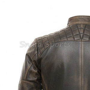 Nouvelle arrivée : veste bomber en cuir pour homme, haute qualité, produit très vendu, en vente au prix de gros - Product Image 6