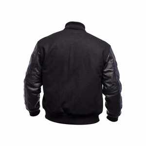 High Quality Custom Wool Letterman Varsity <b>Jackets</b> Winter Front Custom Chenille Embroidery Patch Collage <b>Baseball</b> <b>Jackets</b> <b>Men</b> - Product Image 4
